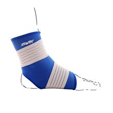 STARFIT Суппорт голеностопа SU-402 усиленный, синий