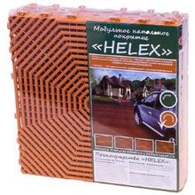 Пластиковая тротуарная плитка Helex (терракот)
