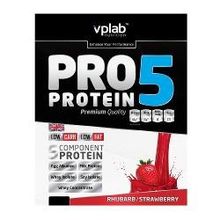 Протеин VP Laboratory PRO5 Protein (клубника) 1200 г
