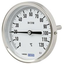 Биметаллический термометр ELSEN осевой, 80 мм