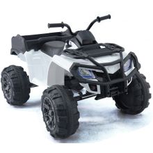 Детский квадроцикл Grizzly Next White 4WD с пультом управления 2.4G - BDM0909