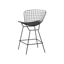 ПМ: Stool Group Стул полубарный с низкой спинкой Bertoia