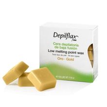 Воск горячий в брикетах Depilflax Extra Золотой 500г