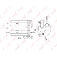 Фильтр Топливный Hyundai Sonata V (Nf) 2.0vvti 3.3 05- LYNXauto арт. LF1074M