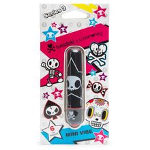 Tokidoki Чёрная вибропуля с черепушкой MINI BULLET VIBRATOR STAR