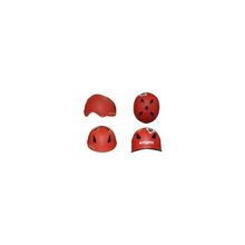 Шлем защитный ATEMI Rider AAHR-02. Цвет: красный. Размер: L (58-60)