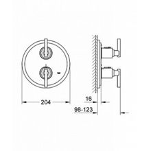 Термостат Grohe Atrio 19398000 для душа