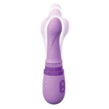Фиолетовый вибростимулятор Her Personal Sex Machine - 21,3 см. Фиолетовый