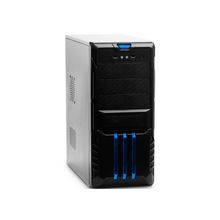 Настольный компьютер RiWer 279670 (Intel Core i3-2130 3.4GHz s1155, Intel B75 mATX s1155, 8192 Mb DDR3 1333MHz, 2000 Gb, GeForce NV GT 640 2Gb, Без привода, ОС не установлена, ,Case ATX CMC-38 450W Black blue)