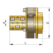 Vetus Эластичная муфта Vetus Bullflex BULFL011 100 x 85 мм вал 1 размер 1