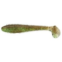 Приманка силиконовая Swing Impact Fat 5.8", #401 Green Pumpkin   Chartreuse Keitech