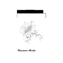 Ручка стеклоподъемника GM (Nexia)