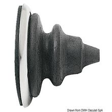 Osculati SS ring nut with grey Dutral bellow, 03.411.00