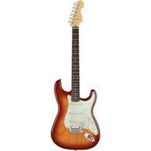 AMERICAN DELUXE STRAT ASH MN Aged Cherry Sunburst