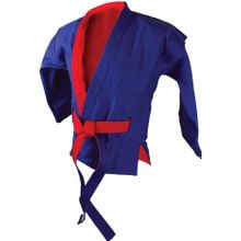 Куртка для самбо Atemi AX55 50 красно-синий