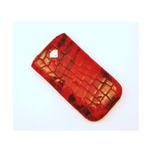 Rubin для HTC Desire S, красный крокодил