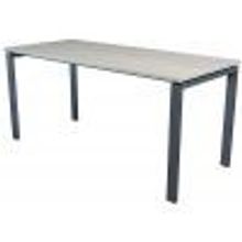 Стол NT 160x70 белое дерево-антрацит