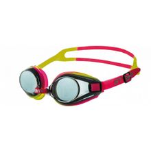 Очки для плавания ATEMI, силикон M102 (розовый желтый)