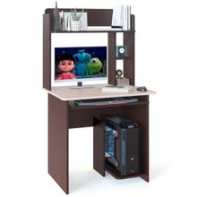 Сокол Стол компьютерный КСТ-21.1+КН-01 цвет венге белёный дуб ID - 292177