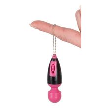 Мини-вибратор Key Ring Vibe в виде брелка - 6,5 см. (56709)