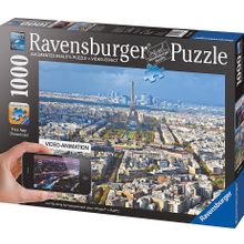 Ravensburger Крыши Парижа с видео-анимацией 1000 шт.