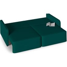 Смарт Диван прямой еврокнижка Кьянти изумруд