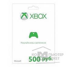Microsoft Карта оплаты для сети Xbox LIVE 500 рублей K4W-03073