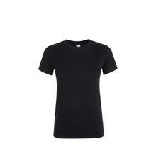 Футболка женская 150, черный - XXL