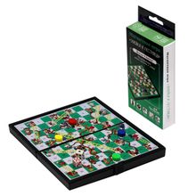 Настольная игра ORIGAMI Змейки и лестницы (магнитная)