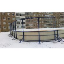 Хоккейная коробка стеклопластик 5мм, Авангард