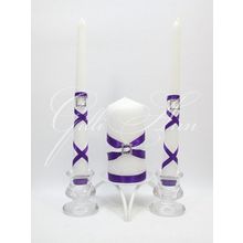 Свадебные свечи Семейный очаг Gilliann Violet Magic CAN082