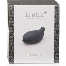 Вибромассажер в виде китенка IROHA YORU (черный)