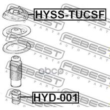 Отбойник Амортизатора | Перед Прав Лев | Hyundai Tucson 2004-2010 Febest арт. HYD001