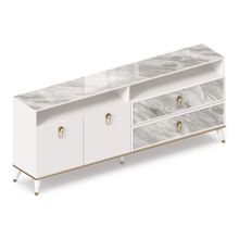 Алмаз. Любимый дом СГ Айла Комод 2000 (Белый Статуарио), исполнение 1