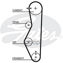 Ремень Грм Gates арт. 5521XS