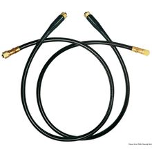 Osculati Kit w 2 reinforced hoses 90 cm, 45.290.12