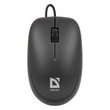 Мышь DEFENDER Datum MM-010, черная, USB (52010)
