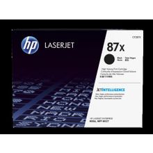 kартридж hewlett-packard hp 87x black original laserjet toner cartridge  (cf287x) увеличеной ёмкости