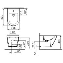 Vitra Биде подвесное S50 5324B003-0288