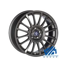 Sparco Pista 8.0x18 5 120.00 ET40.0 d72.6 Matt Silver Tech