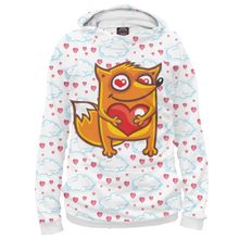 Худи Я-МАЙКА Влюбленная лисичка