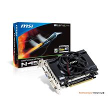 Видеокарта 2Gb &lt;PCI-E&gt; MSI N450GTS-MD2GD3 &lt;GFS450, GDDR3, 128 bit, HDCP, VGA, DVI, HDMI, Retail&gt;