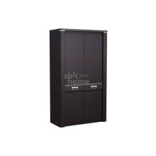 SbkHome Магнолия ГМ-1 шкаф для одежды (1204*552*2090), венге