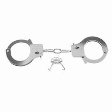 Pipedream Металлические серебристые наручники Designer Metal Handcuffs (серебристый)