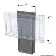 Osculati UP-DOWN TV-LIFT 750 mm 12 V, 48.762.12