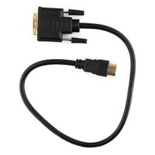 Кабель HDMI - DVI, 0.5 м, Gembird Cablexpert (CC-HDMI-DVI-0.5M)