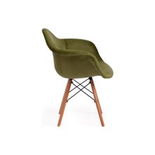 Tetchair Кресло CINDY SOFT (EAMES) (mod. 101), зеленый (HLR 54) натуральный