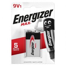 Батарейка 9V ENERGIZER MAX 6LR61-1BL щелочная