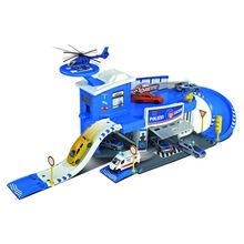 Игровой набор MAJORETTE 2050012 Парковка Полицейская станция Creatix, 1 машинка