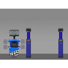 Стенд сход-развал 3D ТехноВектор 7 для грузовиков, комп. стойка Light (4 камеры, сквозной проезд), 7204HT, Технокар